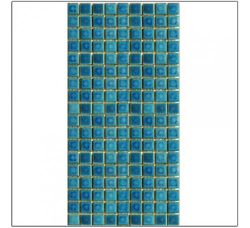 Pastilha Porcelana Azul Jamaica  SG 8423 Placa 15x30